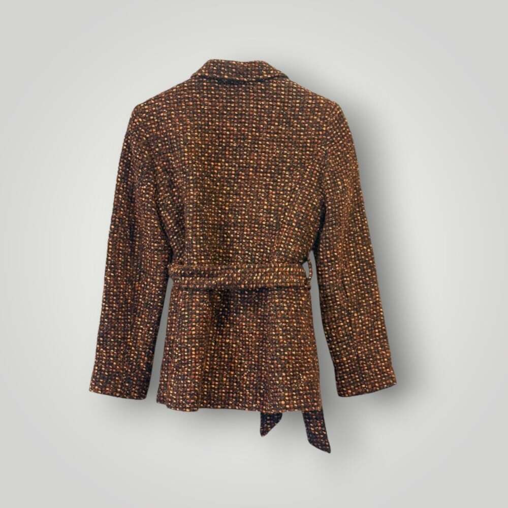 Vintage Jonathan Michael boucle tweed coat -Sz 4 - Picture 5 of 5